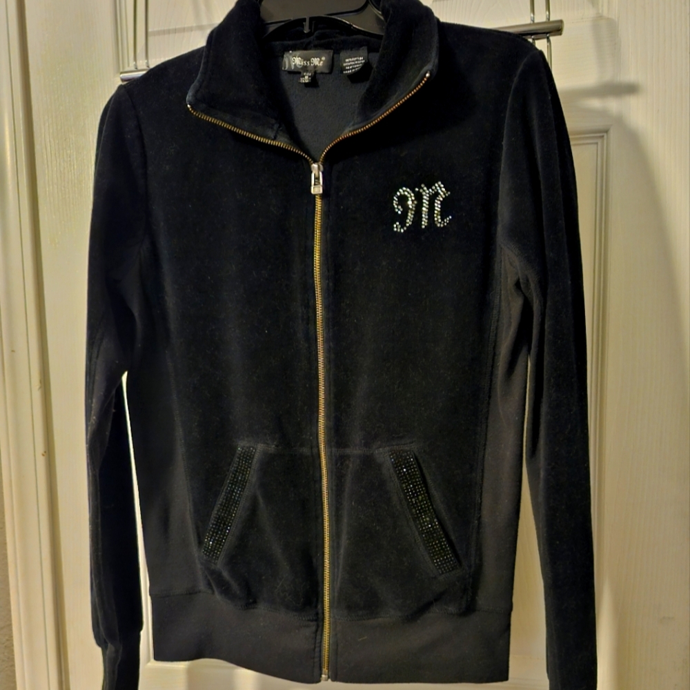 Miss Me Velour Jacket M